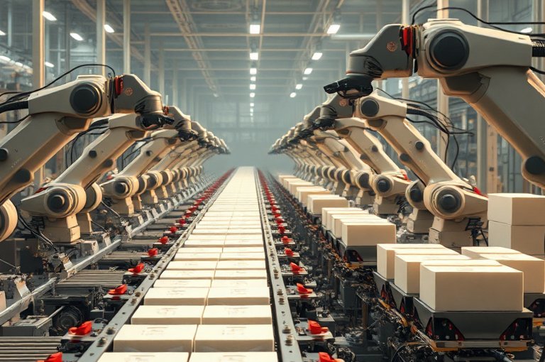 智能機(jī)器人碼垛新天地