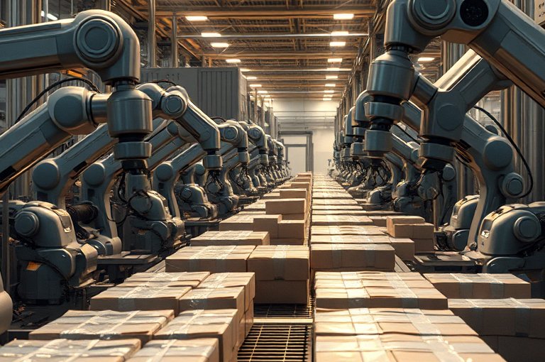 智能打包碼垛機器人