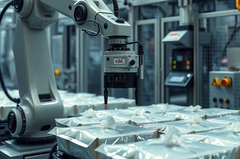 立體倉(cāng)庫(kù)智能碼垛系統(tǒng)